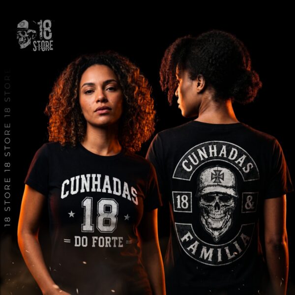 Baby Look Cunhadas 18 do Forte