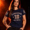 Baby look CUNHADAS CAUSA ANIMAL PRETO